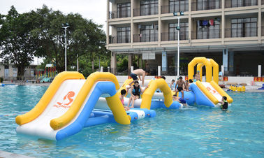 Durable Inflatable Water Sports / Water Park Games For Pool  With TUV Certification