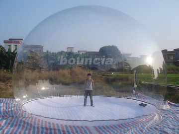 Transparent Inflatable Show Ball With Durable PVC Tarpaulin Base