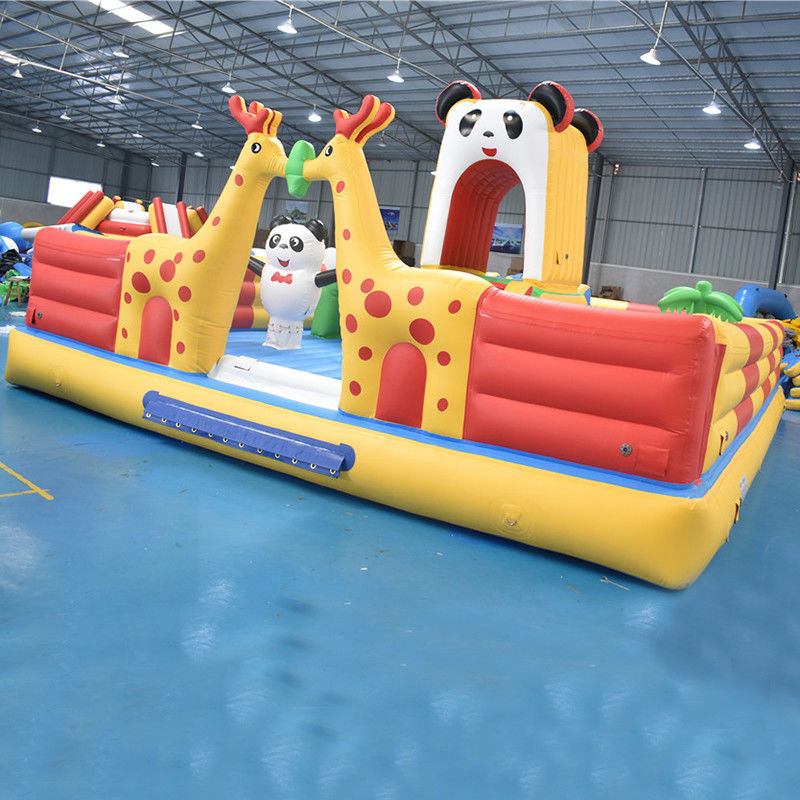 Kids Air Sealed Inflatable Bouncy Castle Water Park For Sale